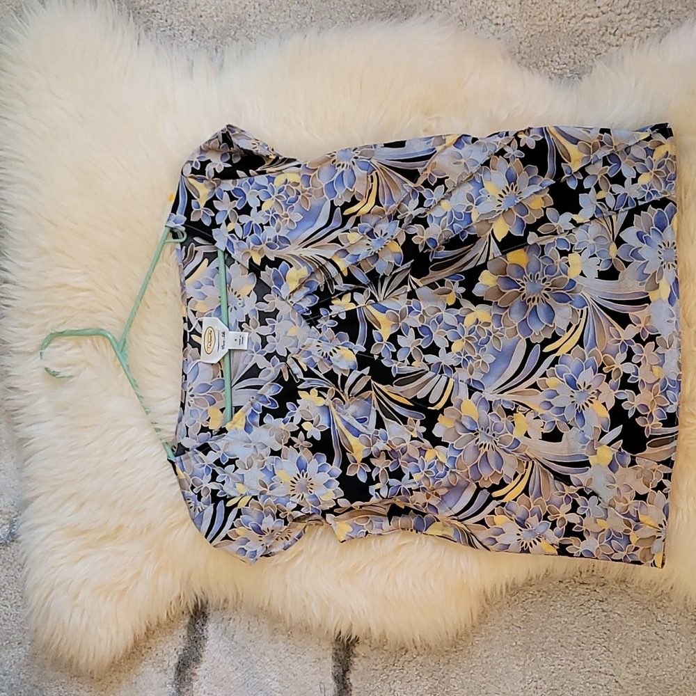 Talbots silk blouse